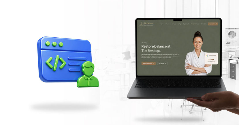 Landing page design services