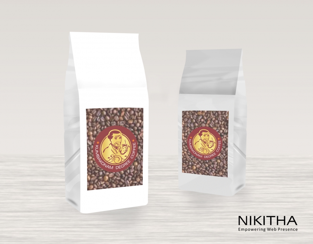coffee powder packaging design