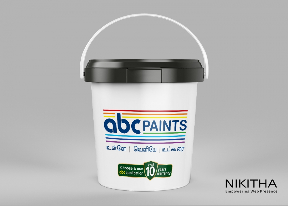 Paint product packaging design