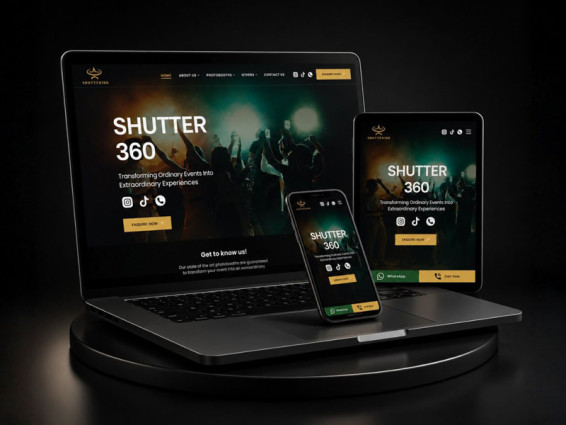 360 Photobooth Service Website