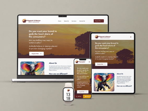 Advertising Agency Website