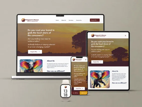 Advertising Agency Website