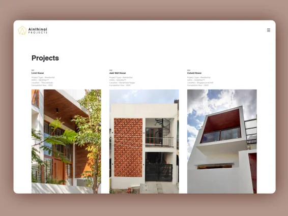 Architecture & Design Websites