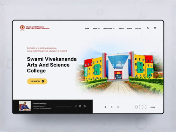 Arts and Science College Website
