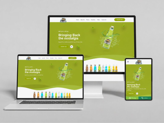 Beverage Company Website