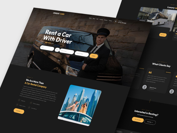 Car Chaffeur Website