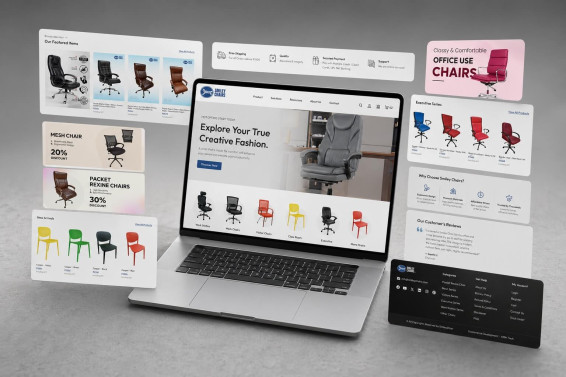 Chair Manufacturers Ecommerce Website