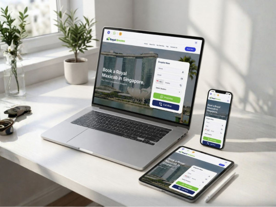 Chauffeur Service Web design