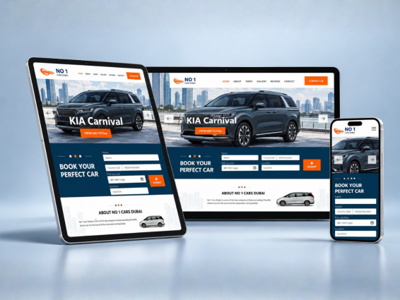 Dubai car rental website