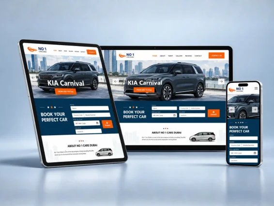 Dubai car rental website