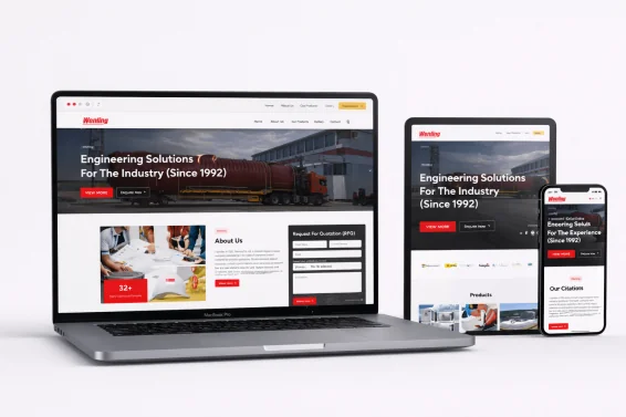 Engineered products CMS Website