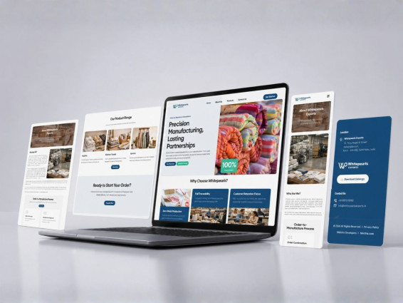 Garment Fabric Manufacturing Website
