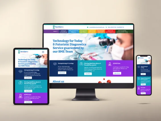 Healthcare website company