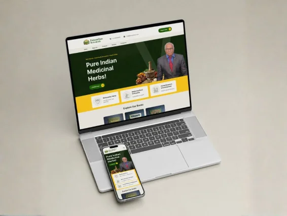 Herbal Products Company Website