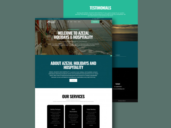 Hospitality Company Websites