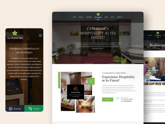 Hotels & Resorts Websites