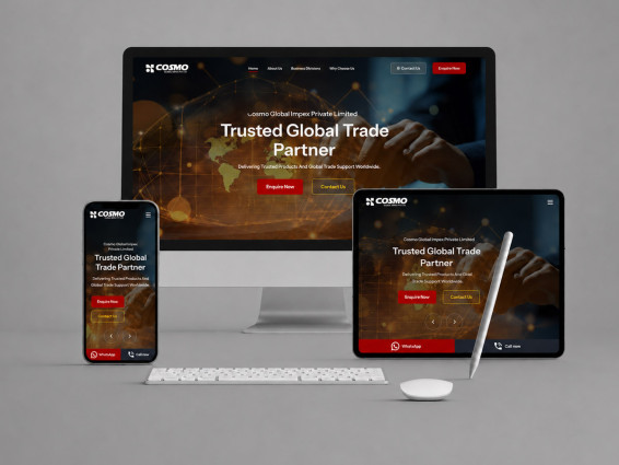 Import Export Web Design
