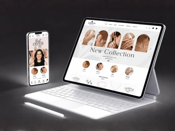 Jewellery ecommerce website