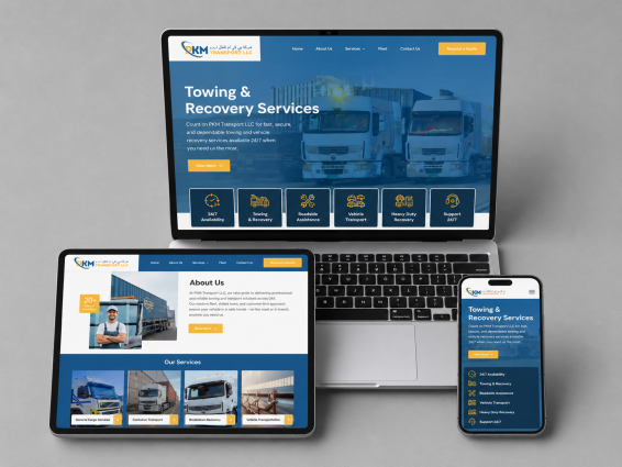 Logistics Company Website