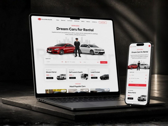 Luxury Car Rental Website