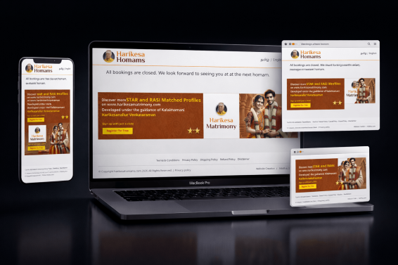 Matrimony CMS Website