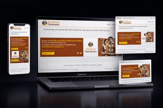 Matrimony CMS Website