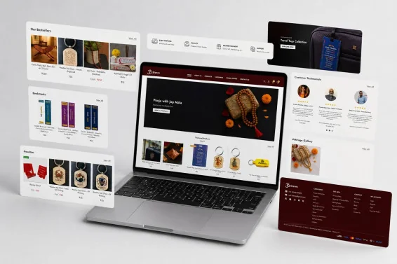 Pooja Products Ecommerce Website
