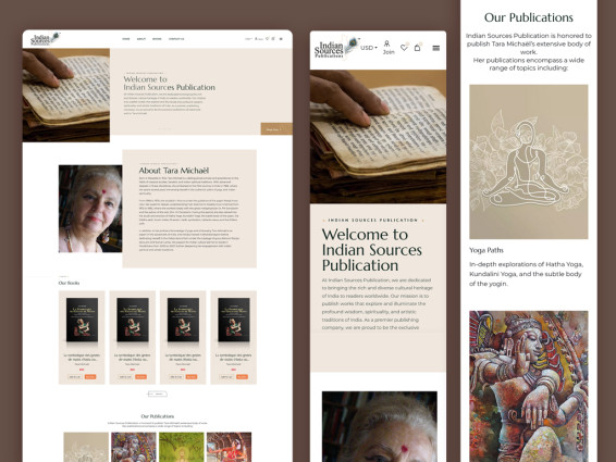 Publications ecommerce website