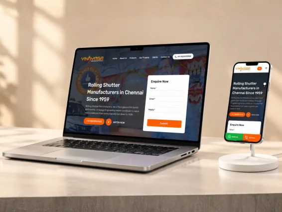 Rolling Shutters webdesign company