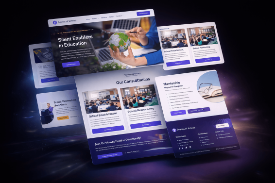 School consultancy CMS Website