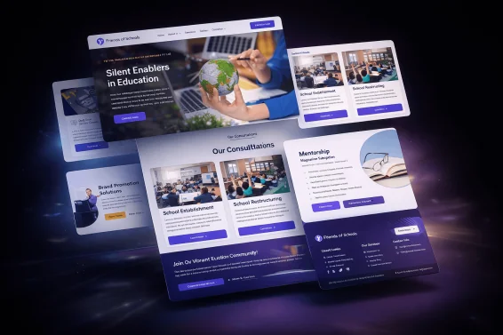 School consultancy CMS Website