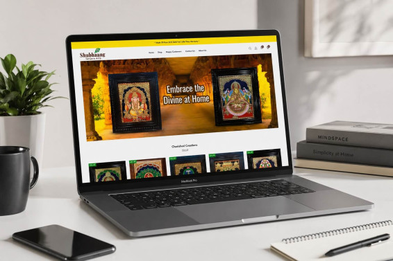 Tanjore Arts Ecommerce Website