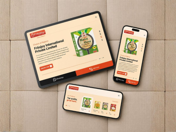 Traditional Indian Food Products Website
