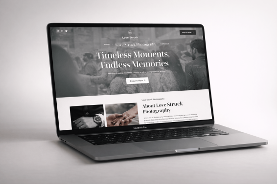 Widding Photography CMS Website