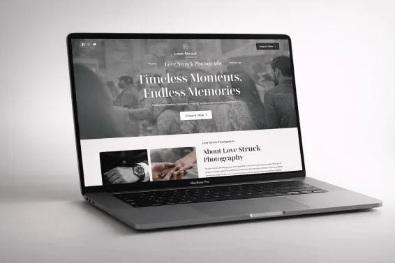 Widding Photography CMS Website